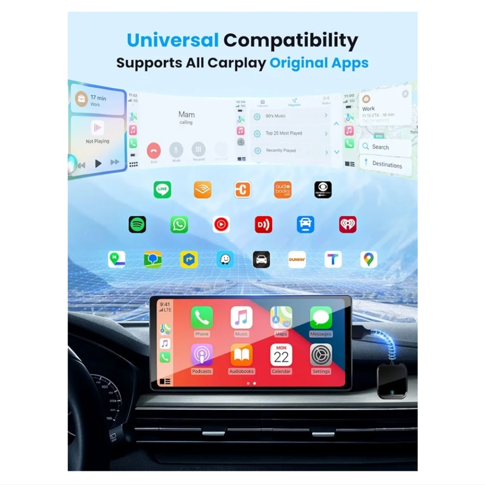 Wireless Car Play Adapter or Android Auto Adapter - Picture 5 of 8
